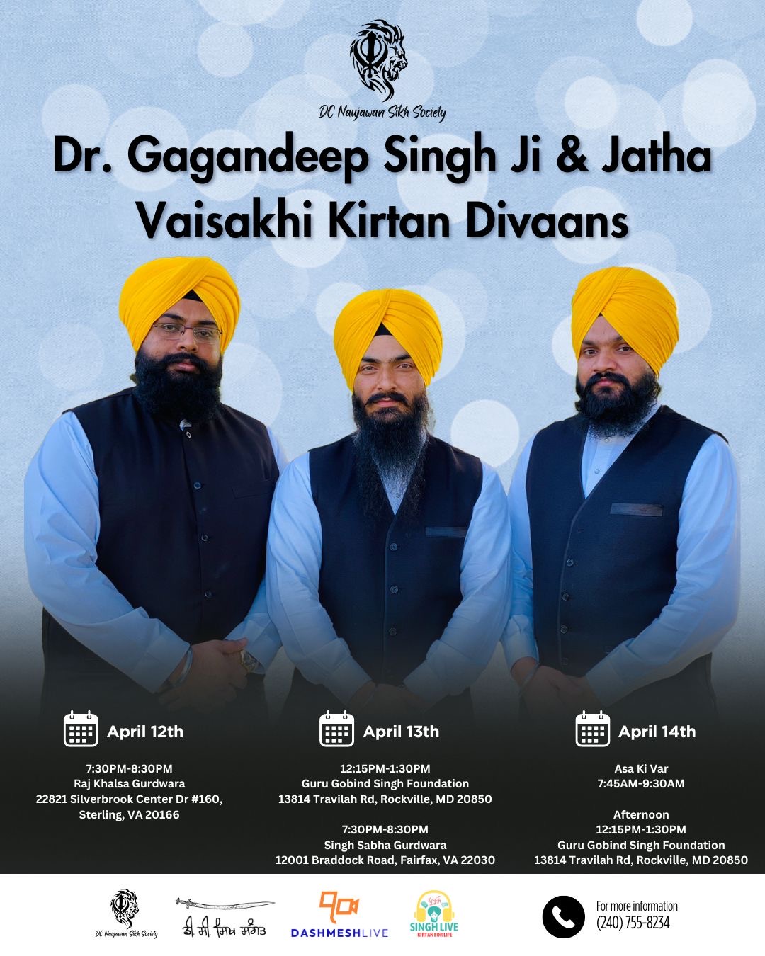 Dr. Gagandeep Singh Ji Kirtan @ Raj Khalsa Gurdwara